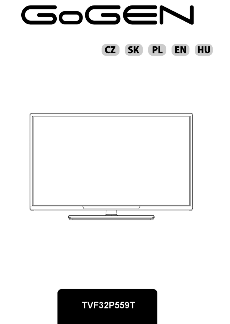 Gogen TVF32P559T User manual Gogen TVF32P559T User manual