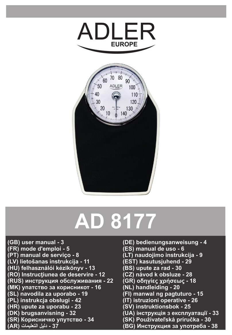 Adler Europe AD 8177 user manual