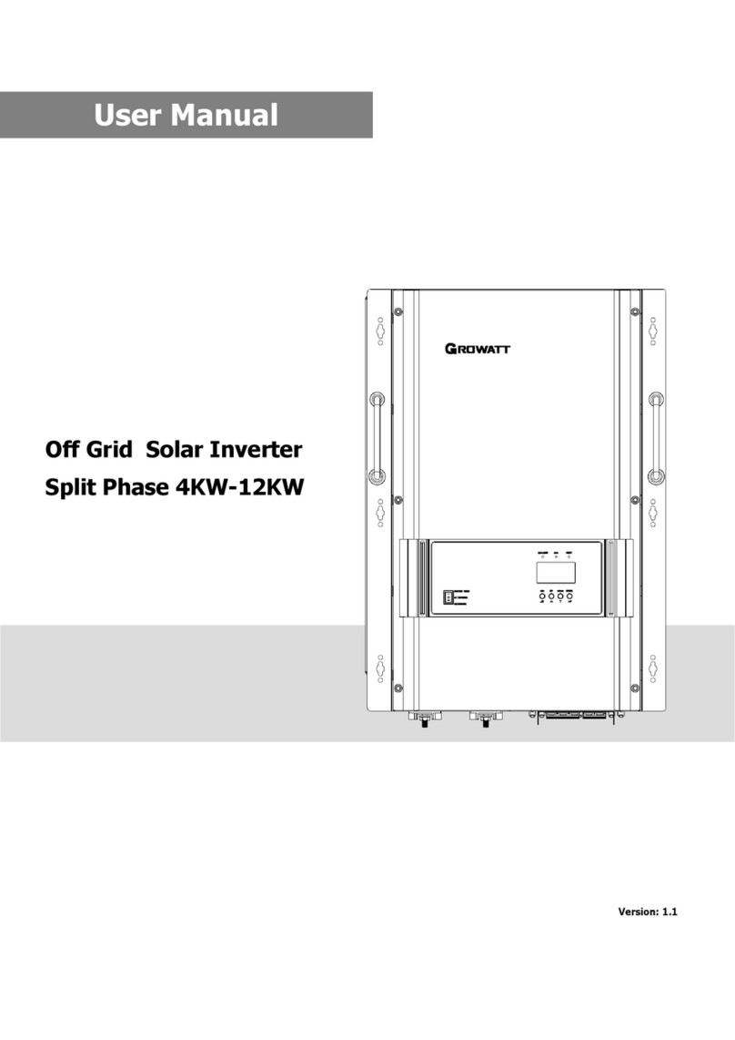 Growatt SPF 5000T DVM-MPV User manual