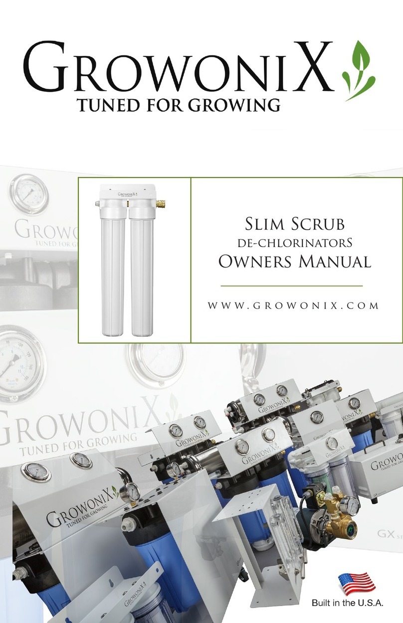 Growonix SlimScrub-2 GPM owner's manual