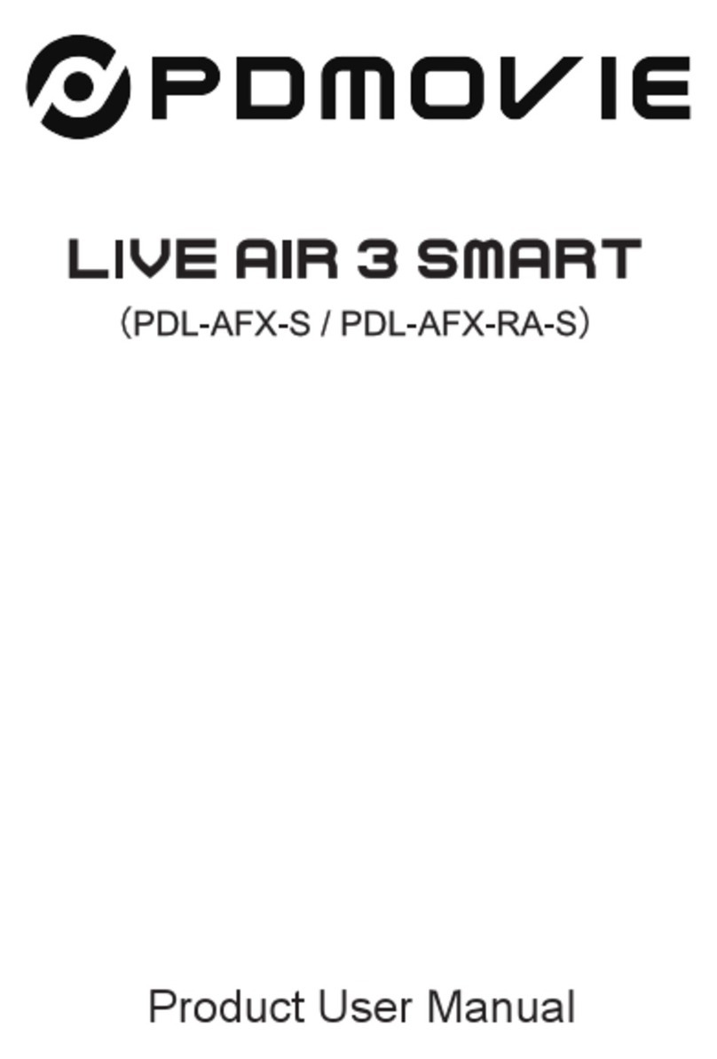 PDMOVIE LIVE AIR 3 SMART Product user manual