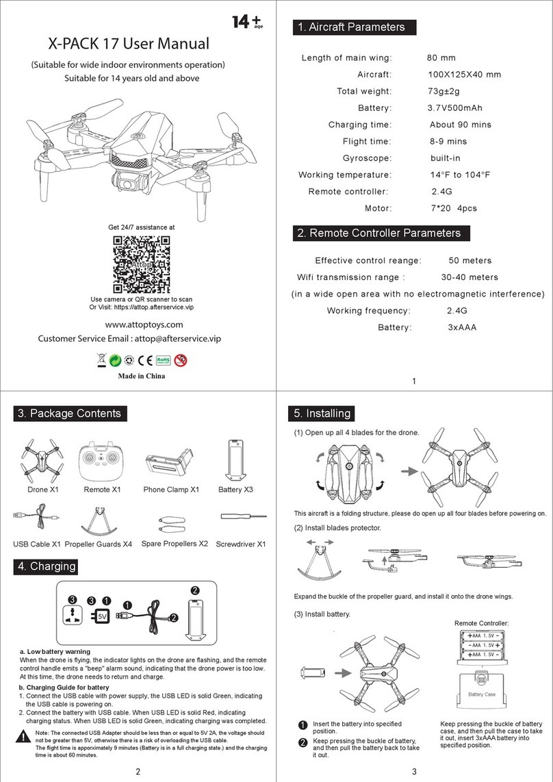 Attop X-PACK 17 User manual