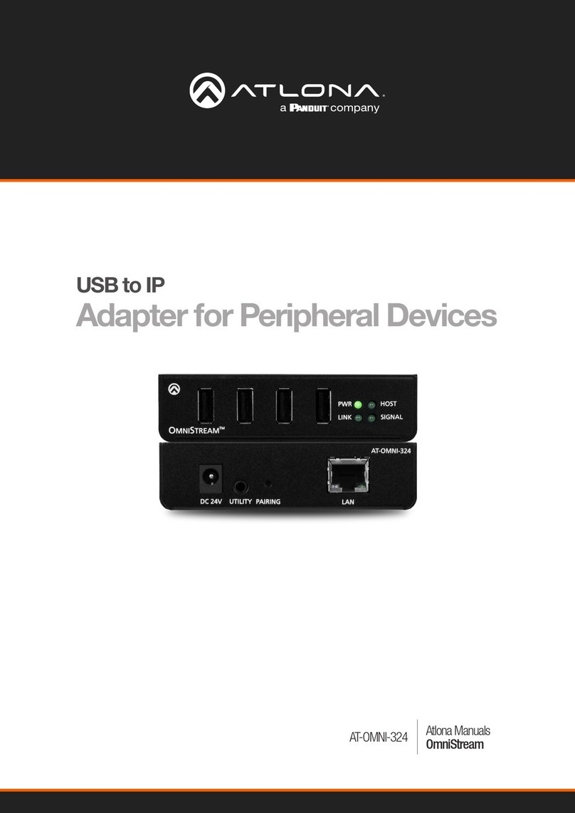 Panduit Atlona OmniStream AT-OMNI-324 manual