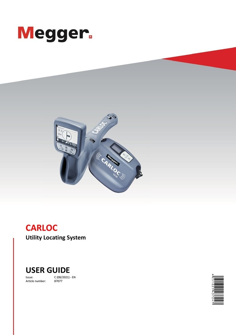 Megger CARLOC user guide