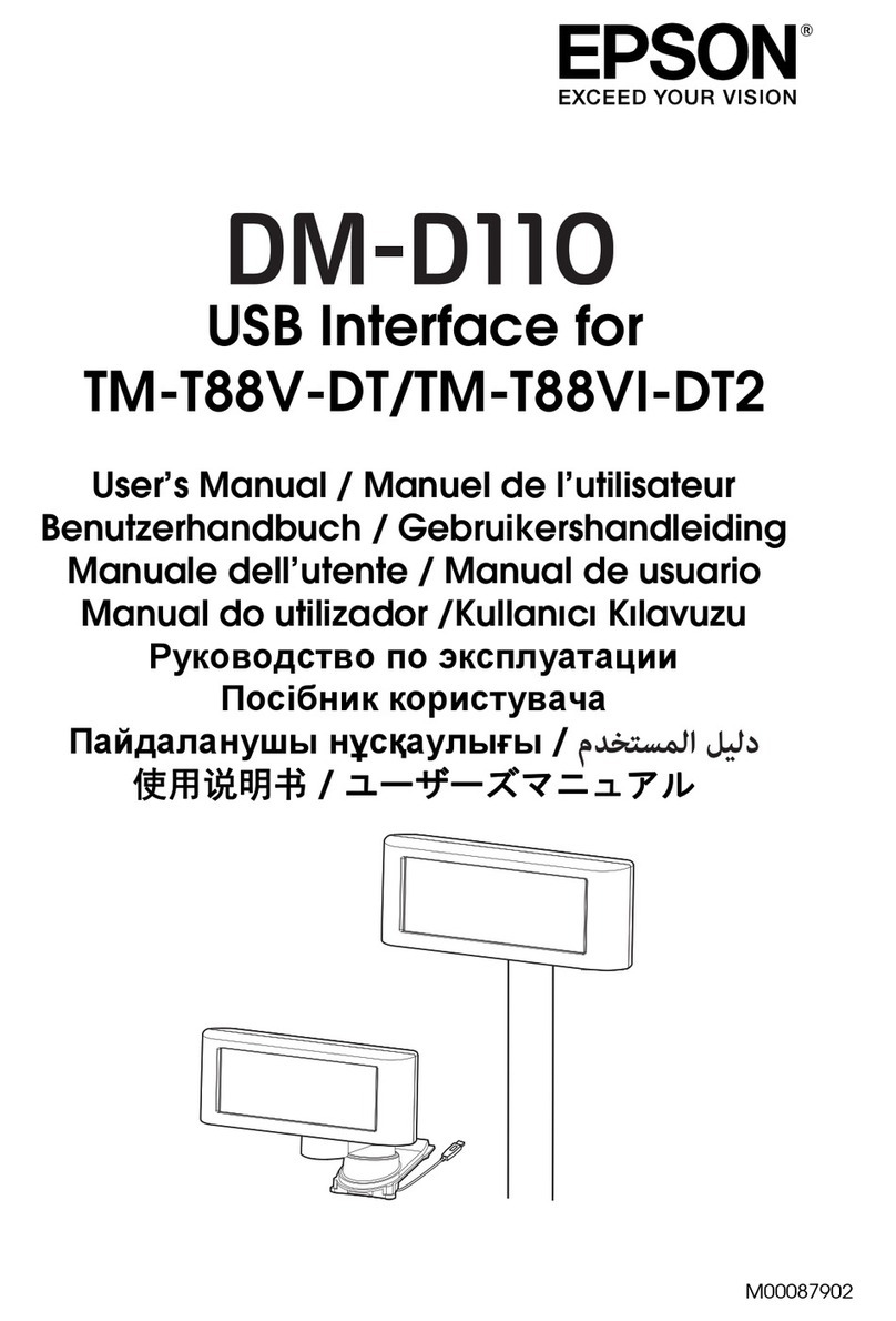 Epson DM-D110 Series User manual