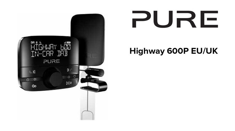 PURE Highway 600P EU User manual
