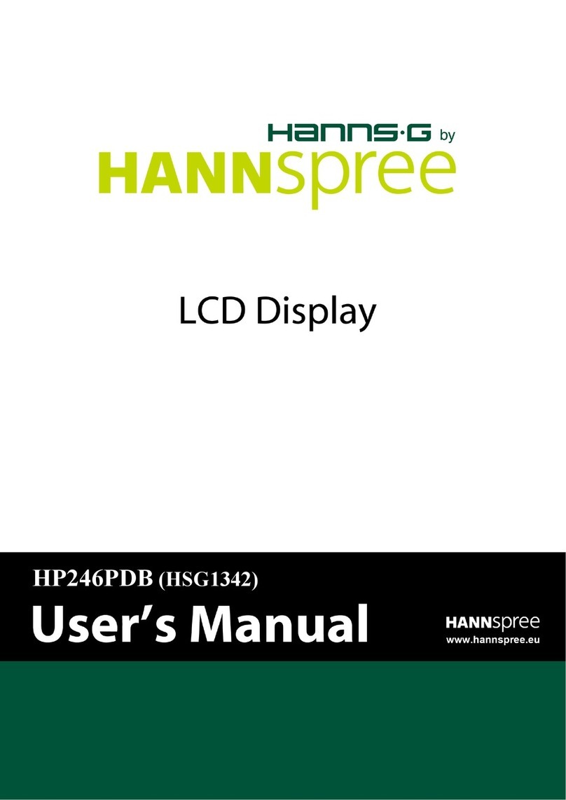 HANNspree HANNS.G HP246PDB User manual