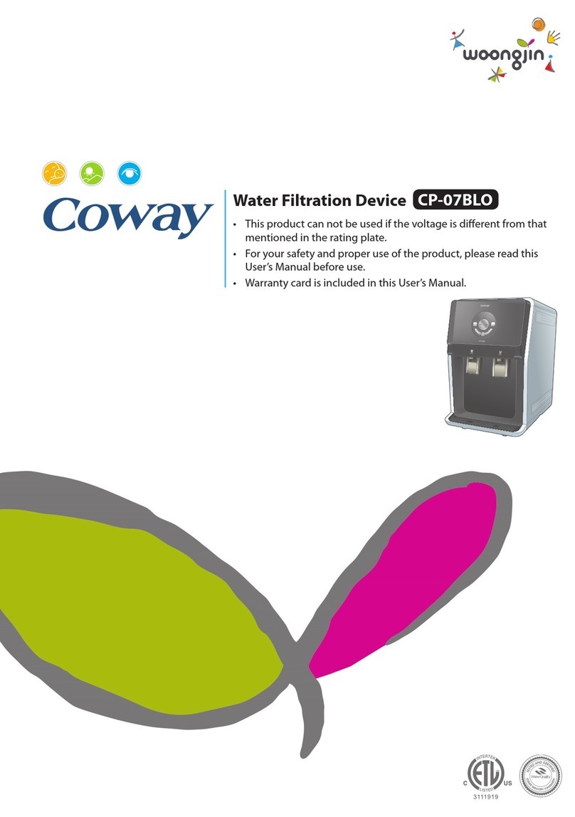 WoongJin Coway CP-07BLO manual