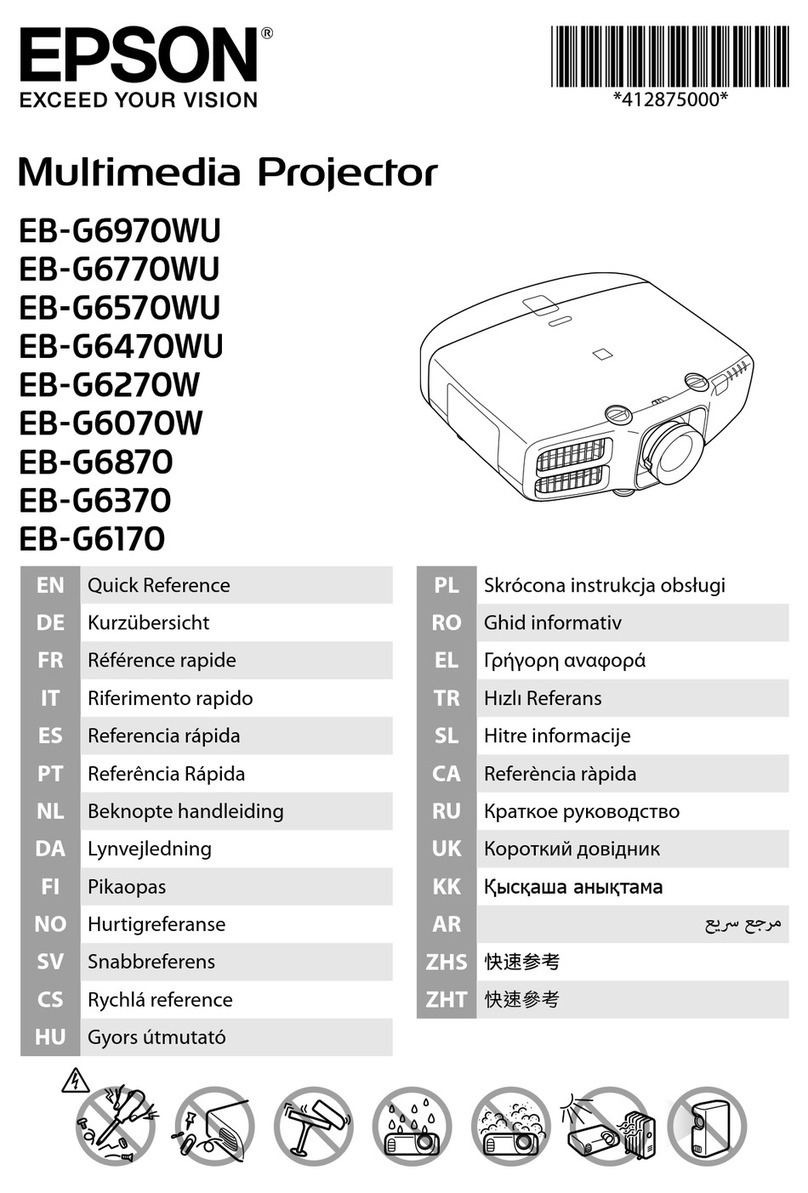 Epson EB-G6770WU User manual