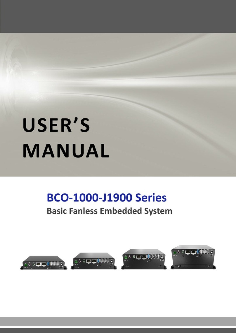 C&T Solution BCO-1000-J1900 Series user manual