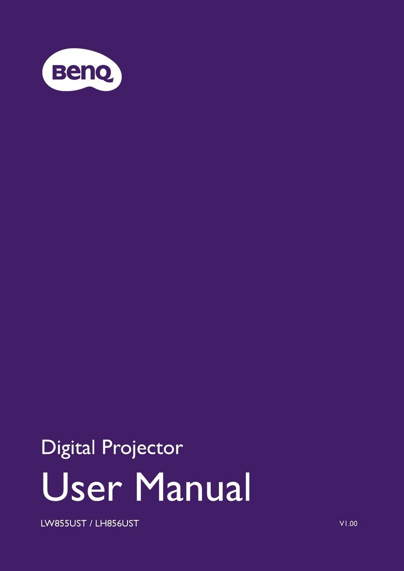 BenQ LW855UST User manual