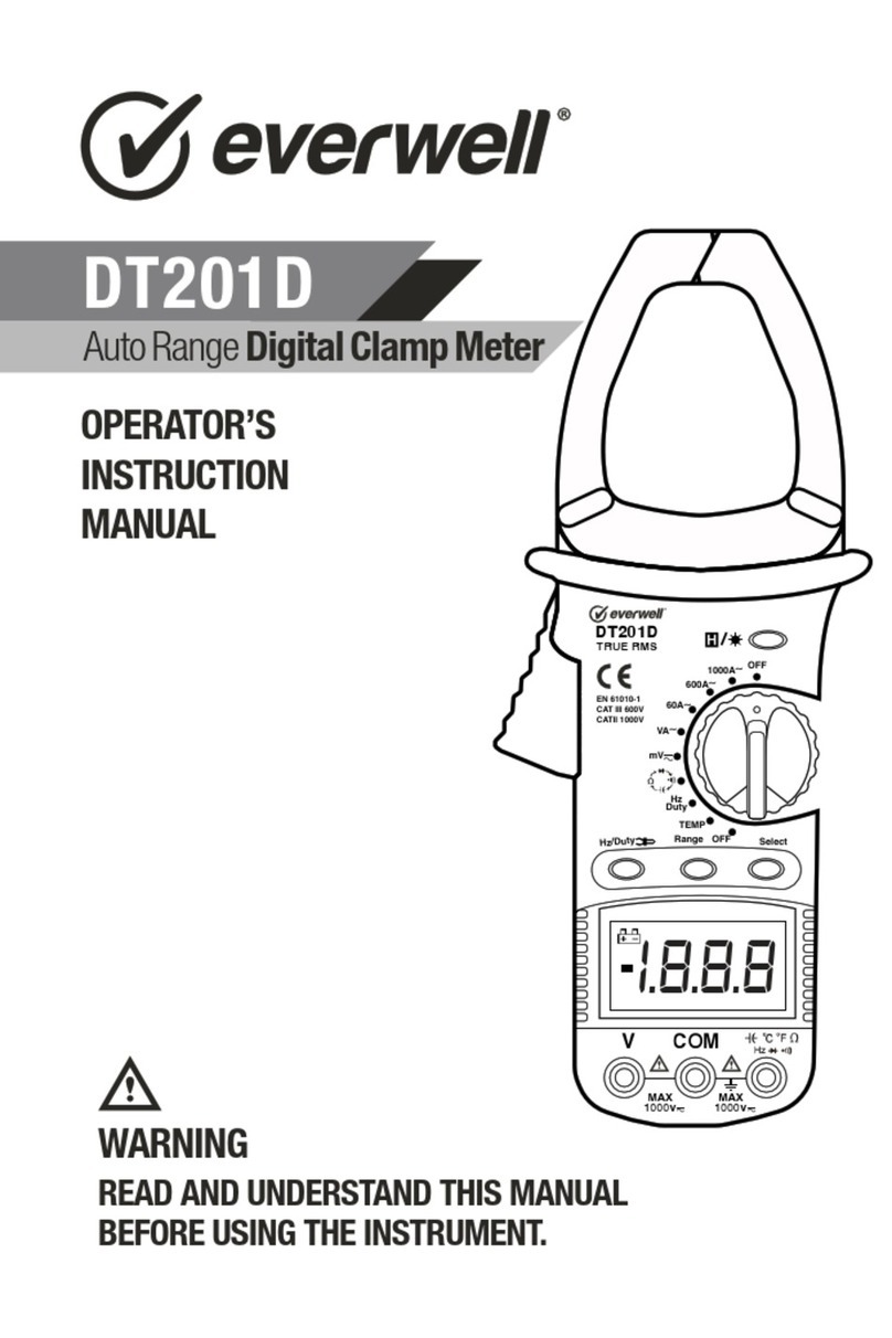 Everwell DT201D Assembly instructions