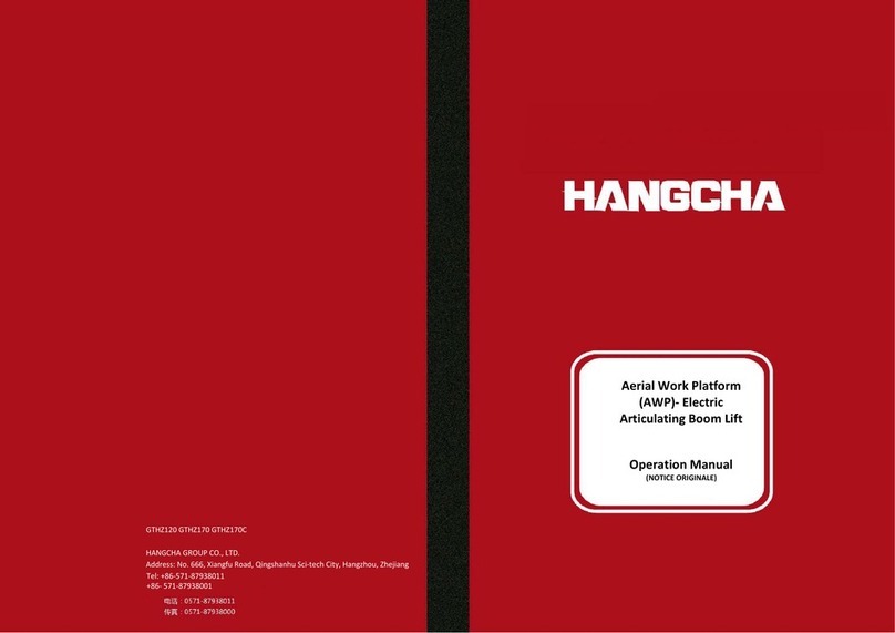HANGCHA GTHZ120 Operation manual