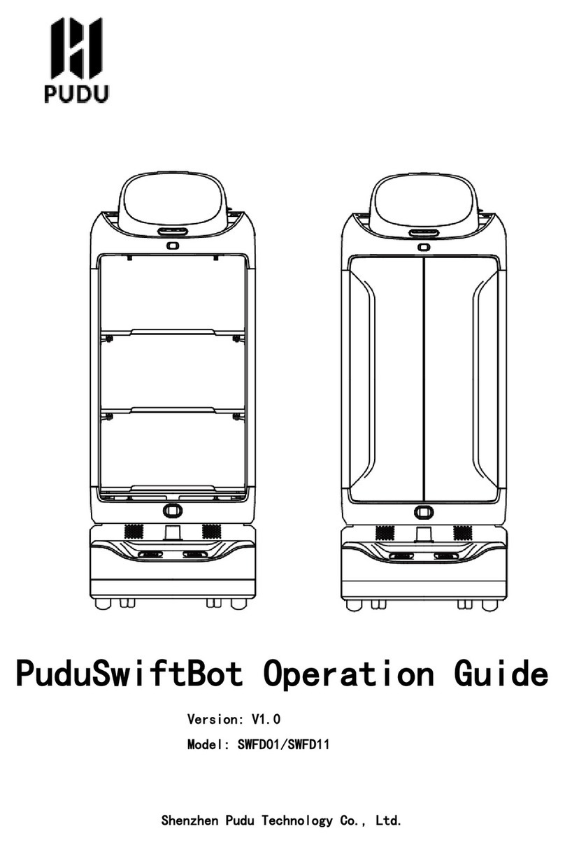 Pudu SwiftBot SWFD01 User manual