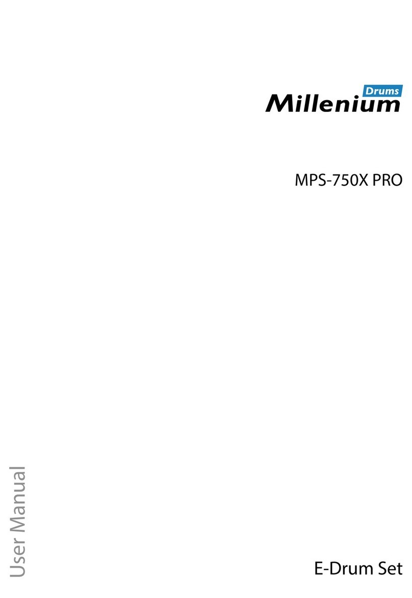 Millenium MPS-750X PRO user manual