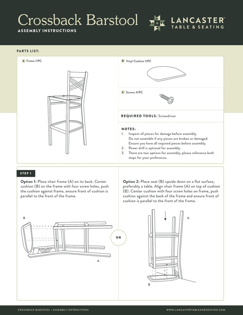 Lancaster 164BMCCVBKKD User manual