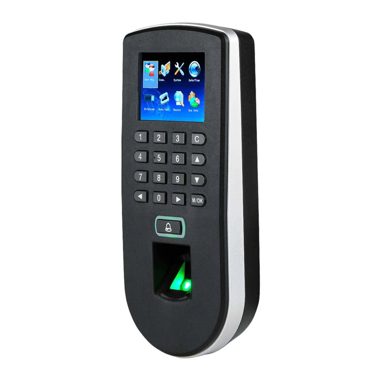 ZKTeco F19 installation guide