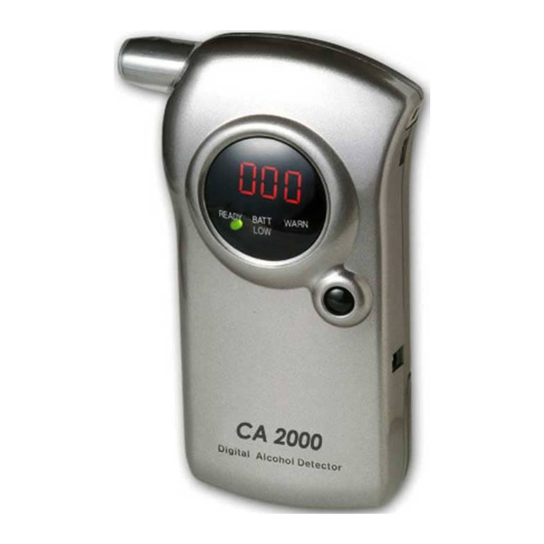AlcoDigital CA2000 User manual