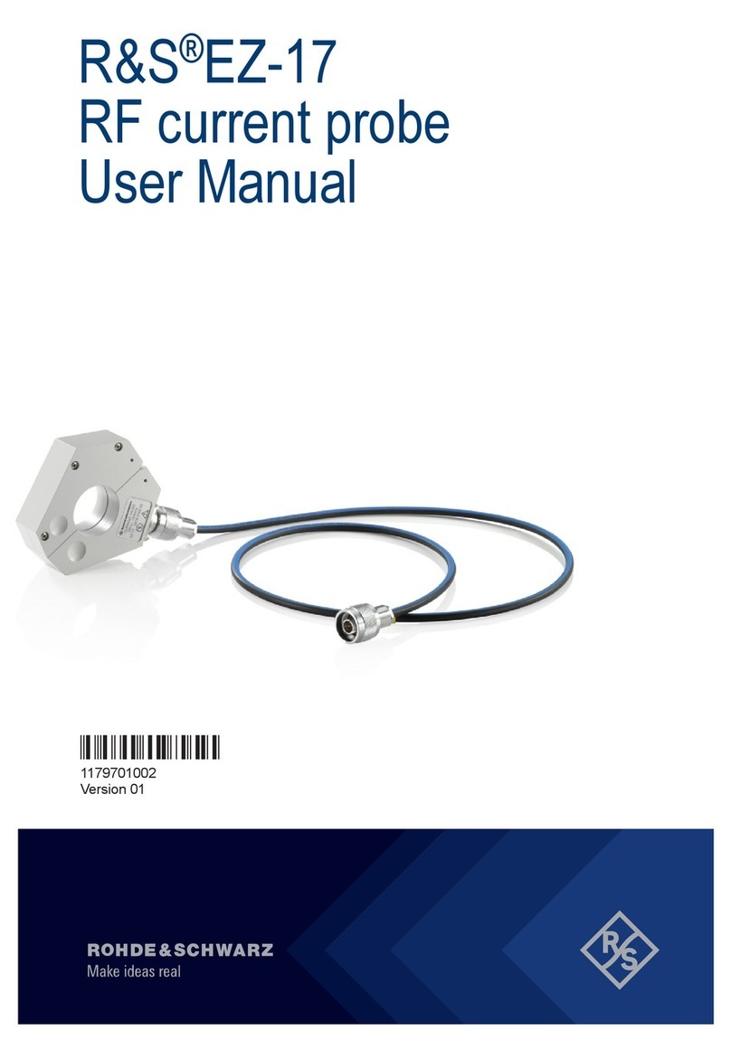 Rohde & Schwarz EZ-17 User manual