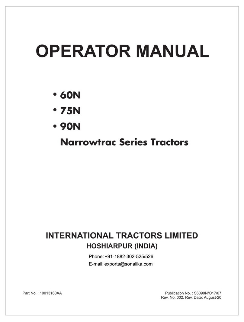 Sonalika SOLIS 60N Operator's manual