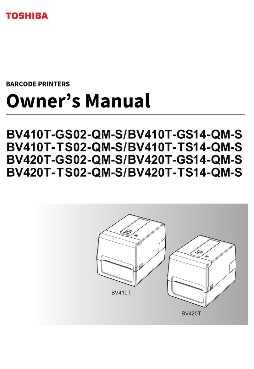 Toshiba BV410T-GS02-QM-S User manual