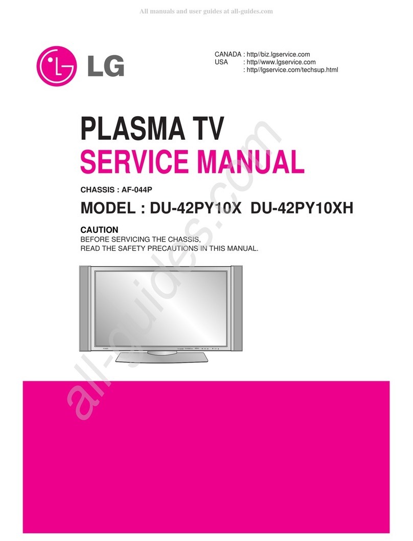 LG DU-42PY10X User manual