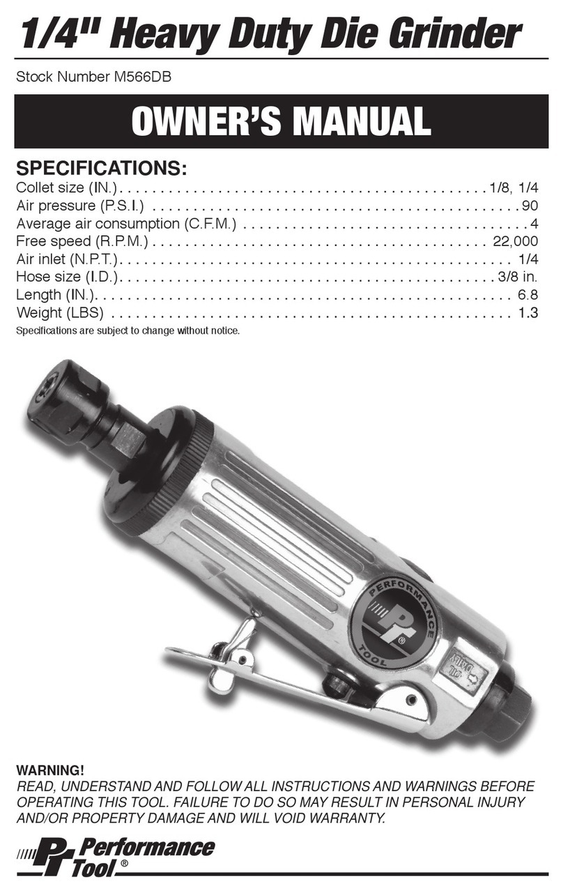 Performance Tool M566DB User manual Performance Tool M566DB User manual