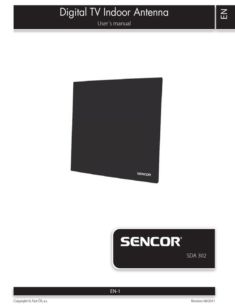 Sencor SDA 302 user manual