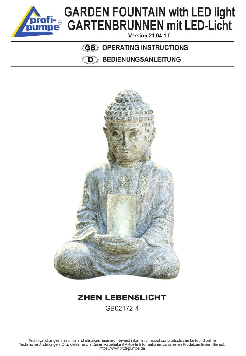 Profi-pumpe ZHEN LEBENSLICHT operating instructions Profi-pumpe ZHEN LEBENSLICHT operating instructions