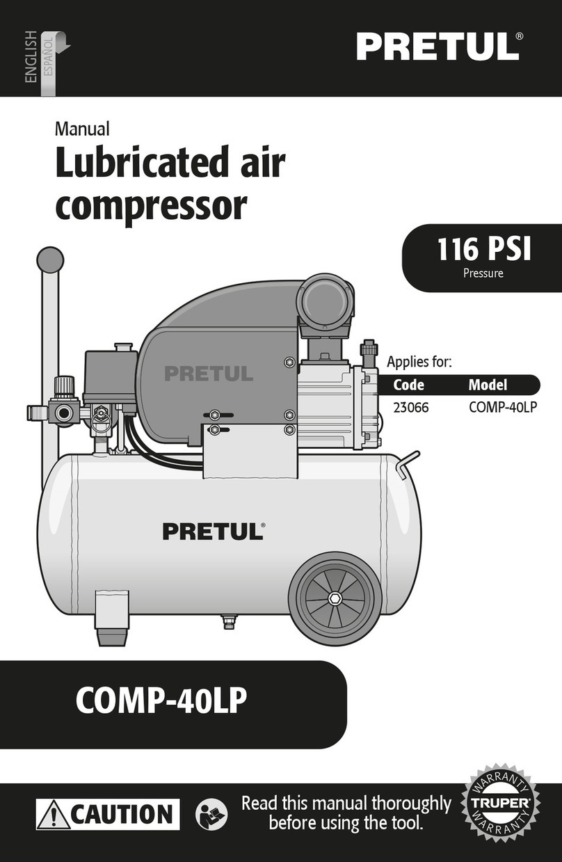 PRETUL COMP-40LP User manual