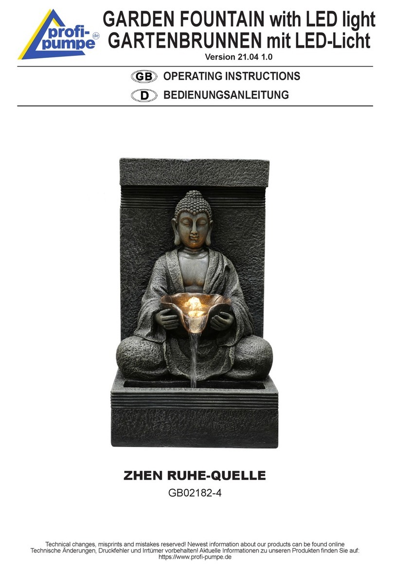Profi-pumpe ZHEN RUHE-QUELLE operating instructions