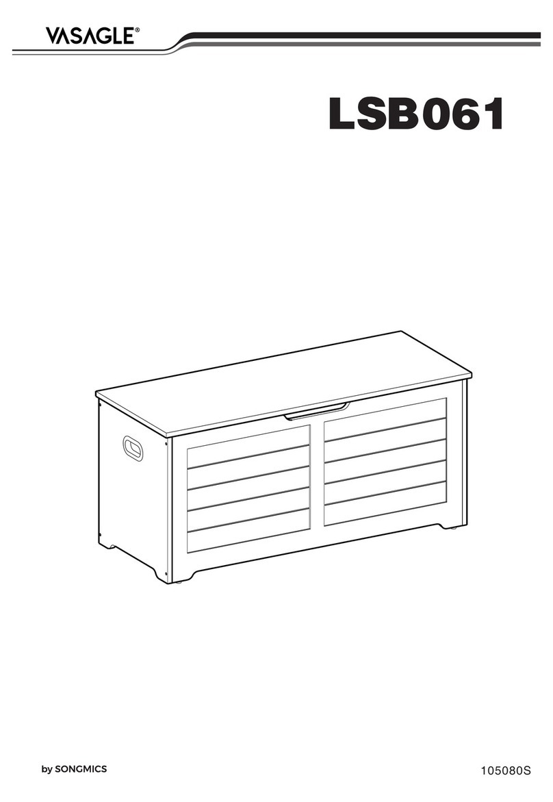 Songmics VASAGLE LSB061 manual