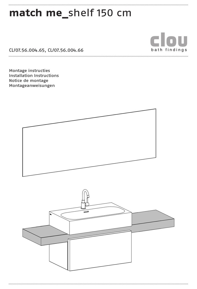 Clou match me CL/07.56.004.65 User manual