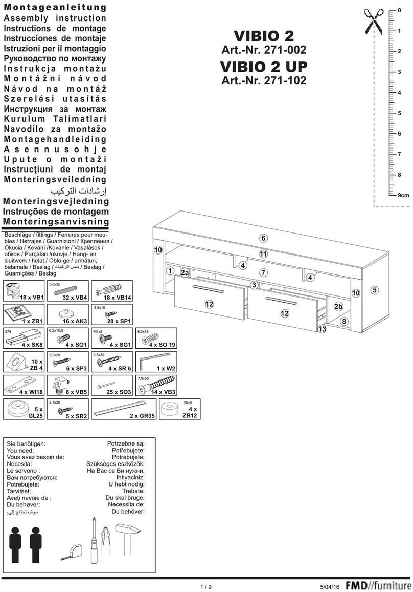 FMD Furniture VIBIO 2 UP 271-102 Assembly instruction FMD Furniture VIBIO 2 UP 271-102 Assembly instruction