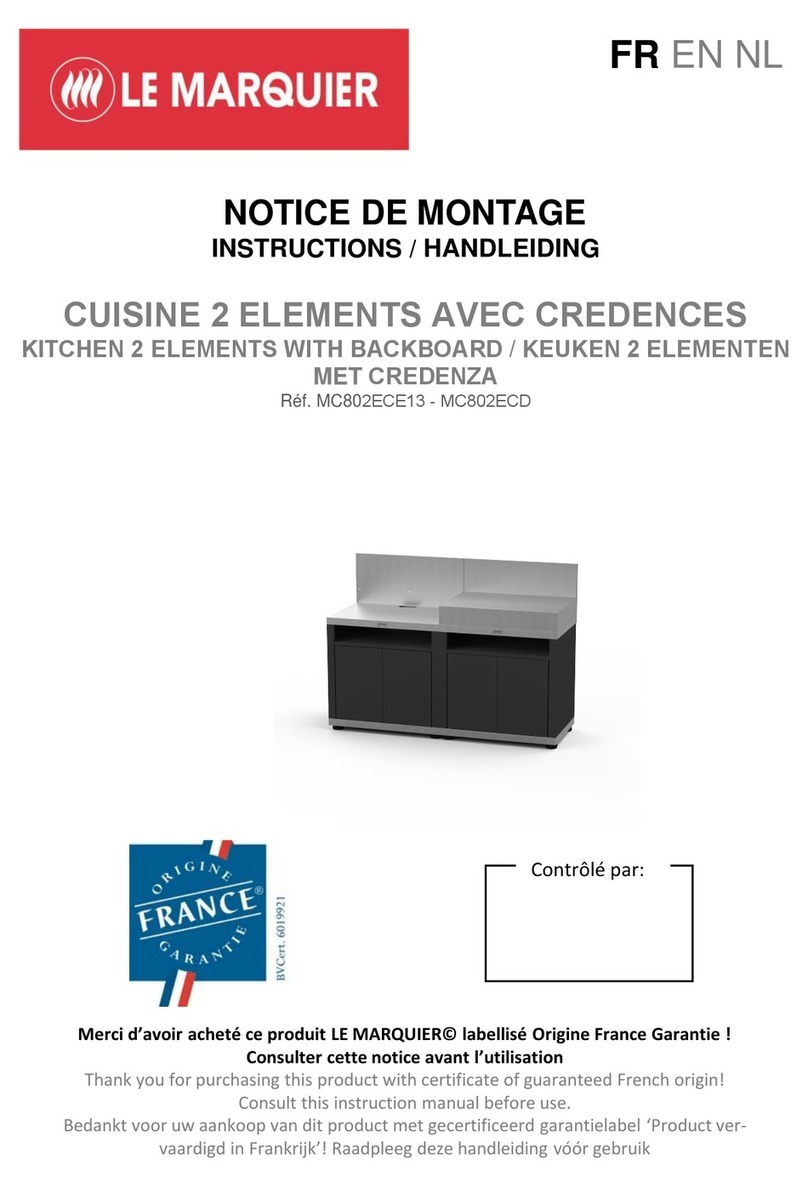 LE MARQUIER MC802ECE13 User manual