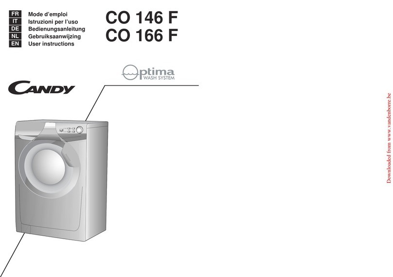 Candy Optima CO 146 F User manual
