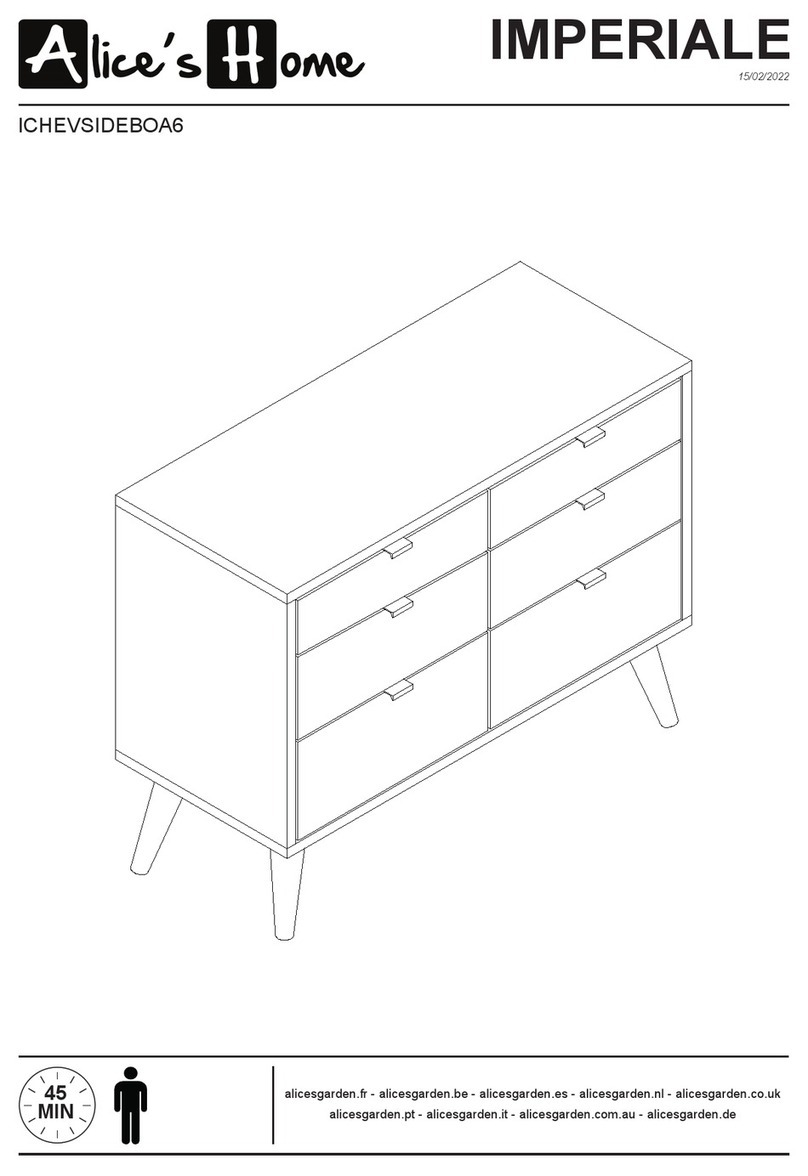 Alice's Home IMPERIALE ICHEVSIDEBOA6 User manual