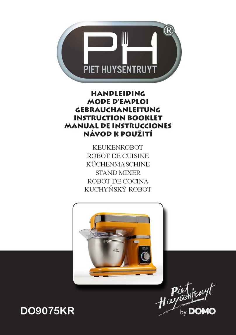 Linea 2000 Domo Piet Huysentruyt DO9075KR User manual