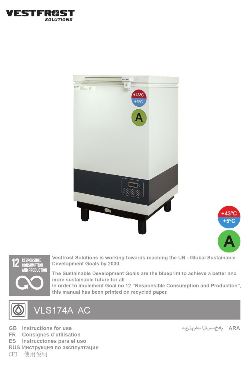 Vestfrost VLS174A AC User manual