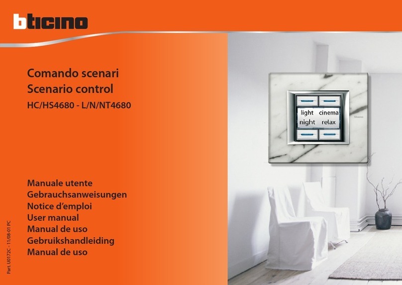 Bticino HC4680 User manual
