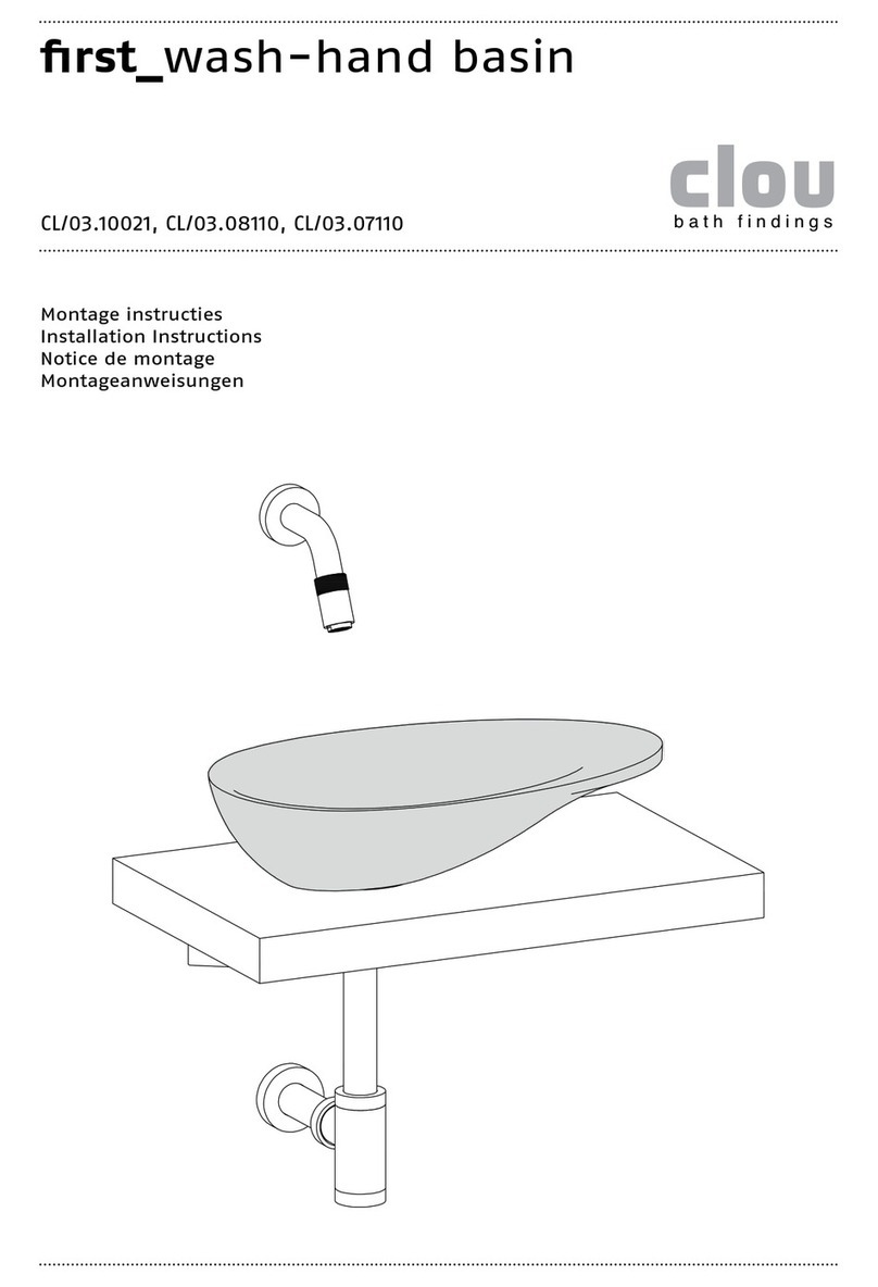 Clou first CL/03.08110 User manual Clou first CL/03.08110 User manual