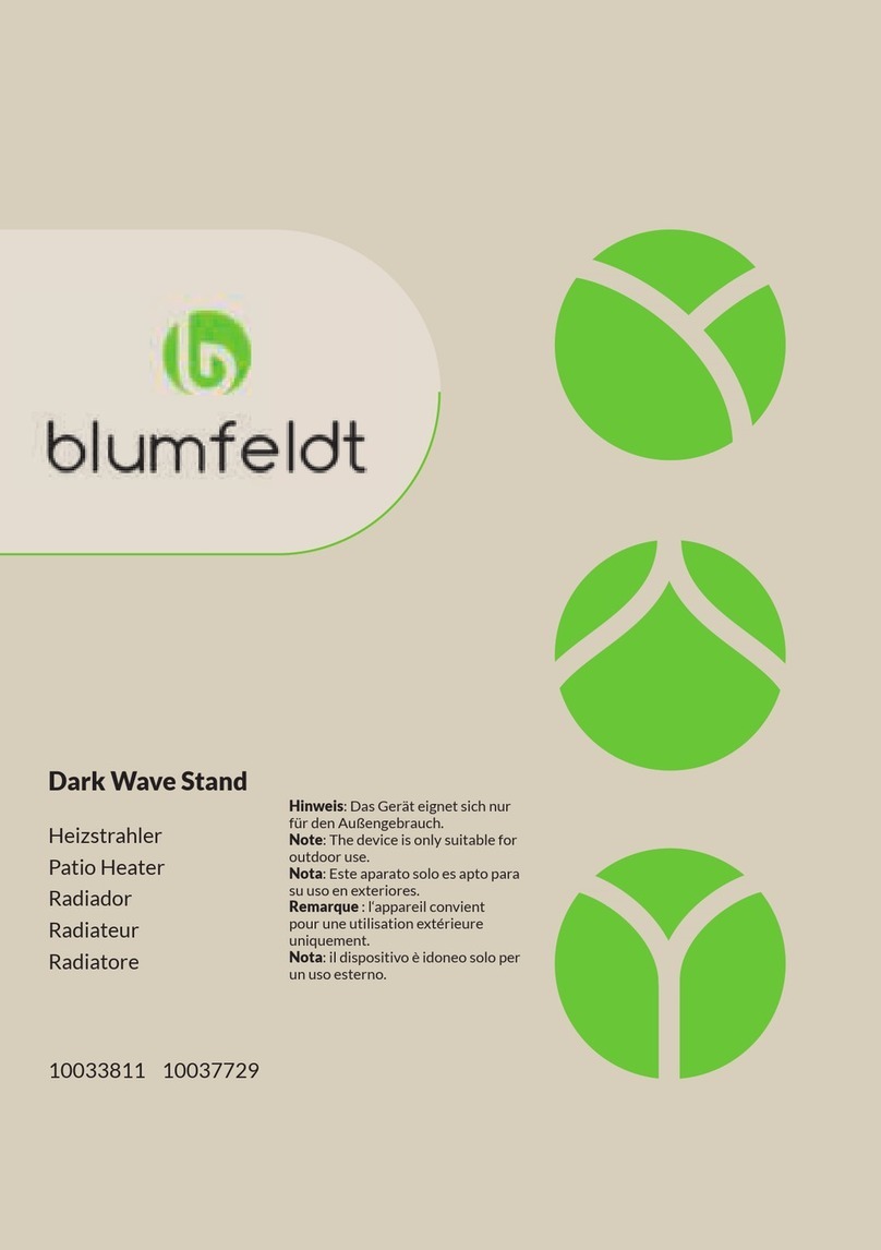 Blumfeldt 10037729 manual