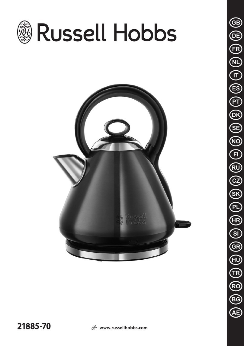 Russell Hobbs 21885-70 User manual Russell Hobbs 21885-70 User manual