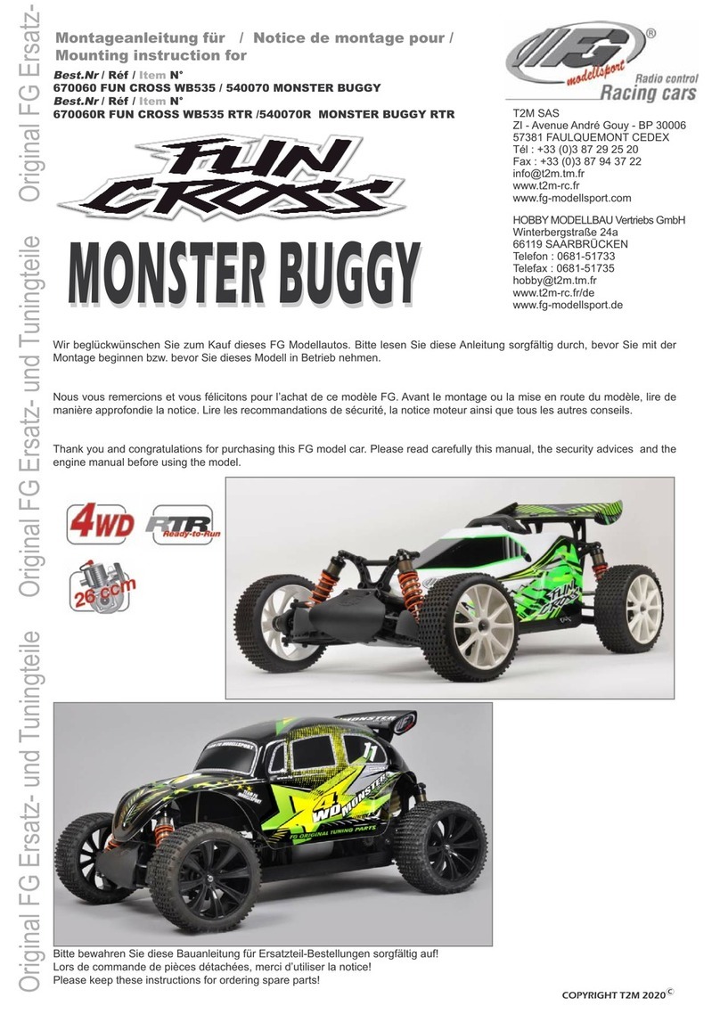 T2M 540070 MONSTER BUGGY User guide