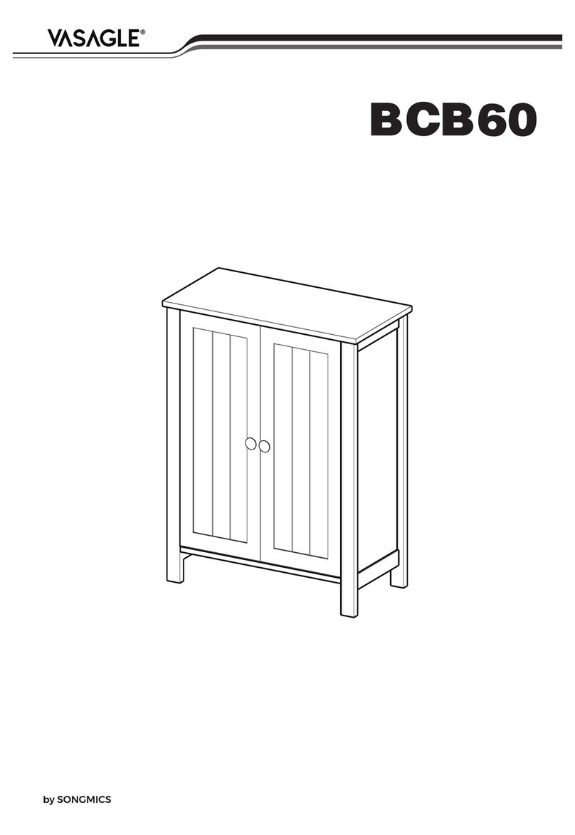 Songmics VASAGLE BCB60 manual Songmics VASAGLE BCB60 manual