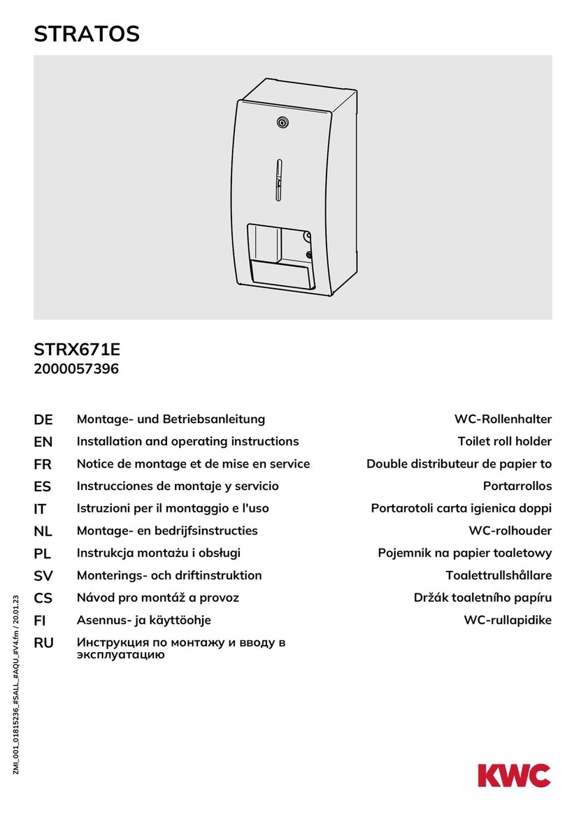 KWC STRATOS STRX671E User manual