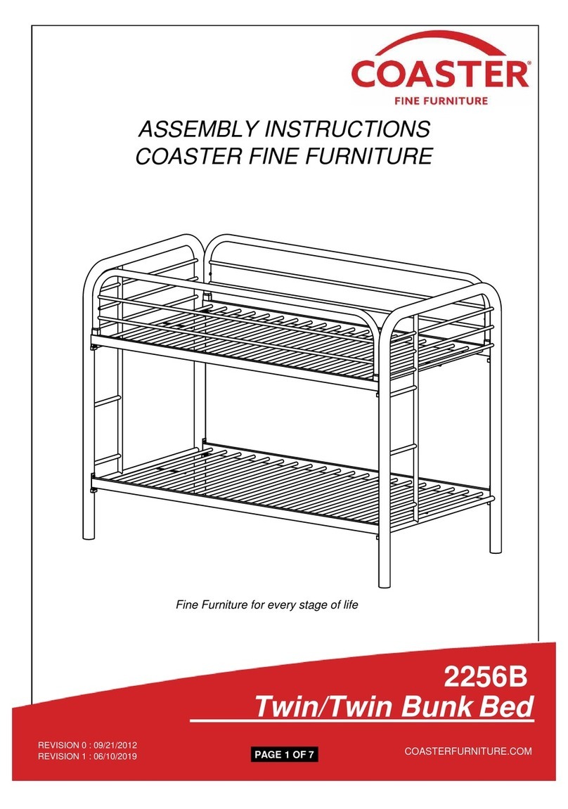 Coaster 2256B User manual