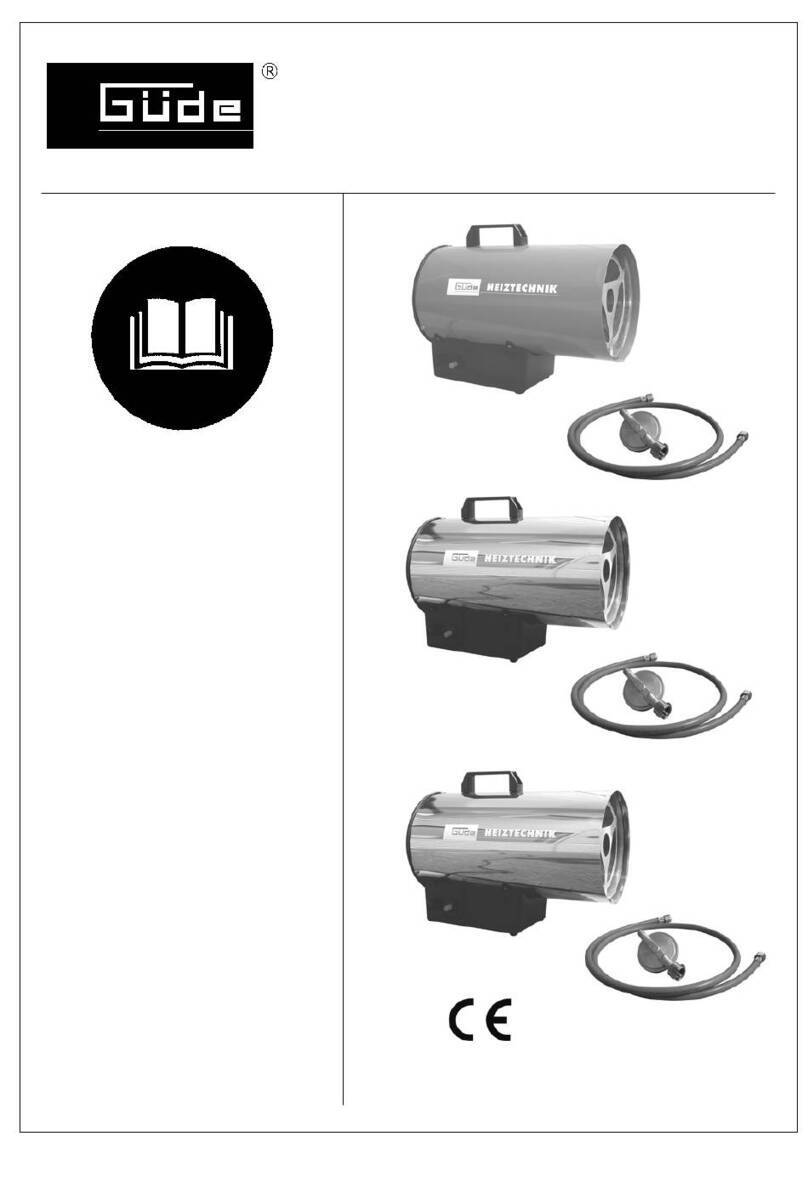 Gude GGH 10 INOX manual