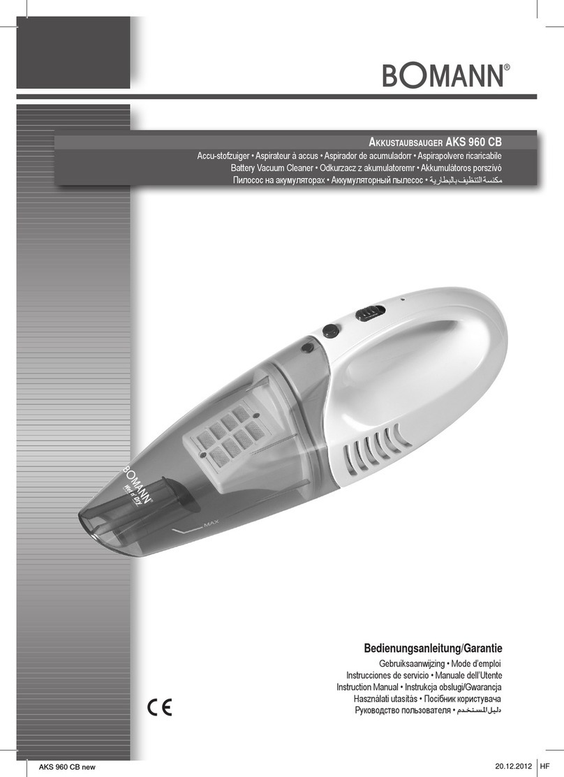 BOMANN AKS 960 CB instruction manual