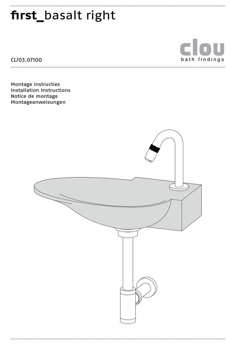 Clou first CL/03.07100 User manual
